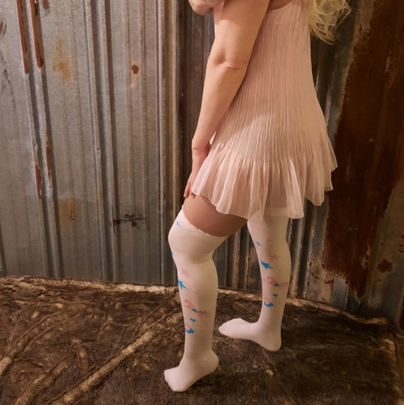 Unicorn Over the Knee Stockings - Picture 3 of 8